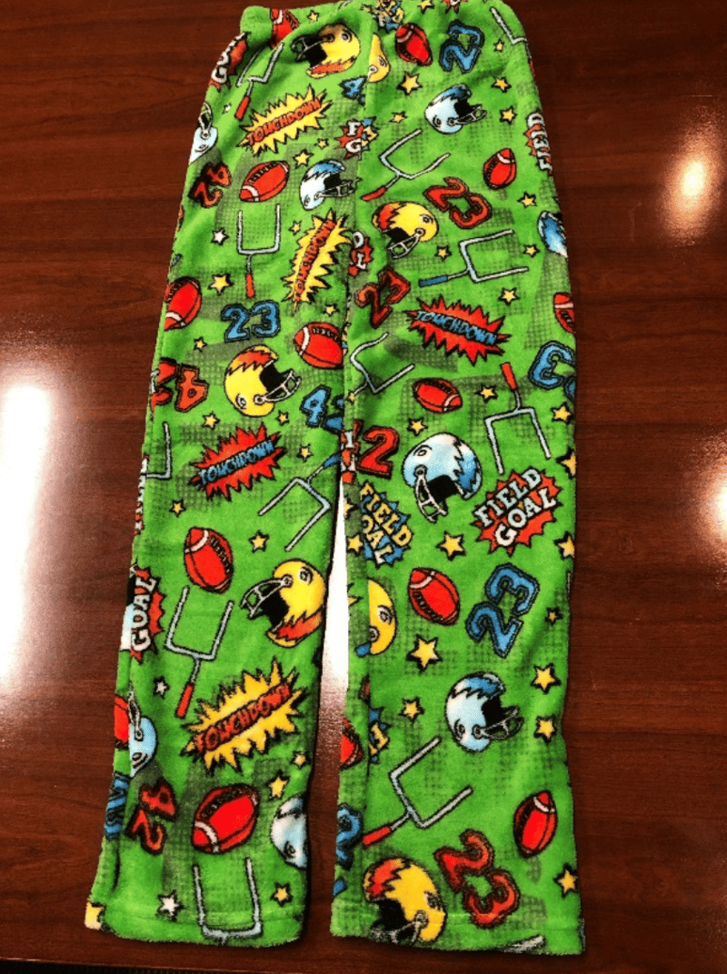 Recalled Prince of Sleep-branded pajama pants